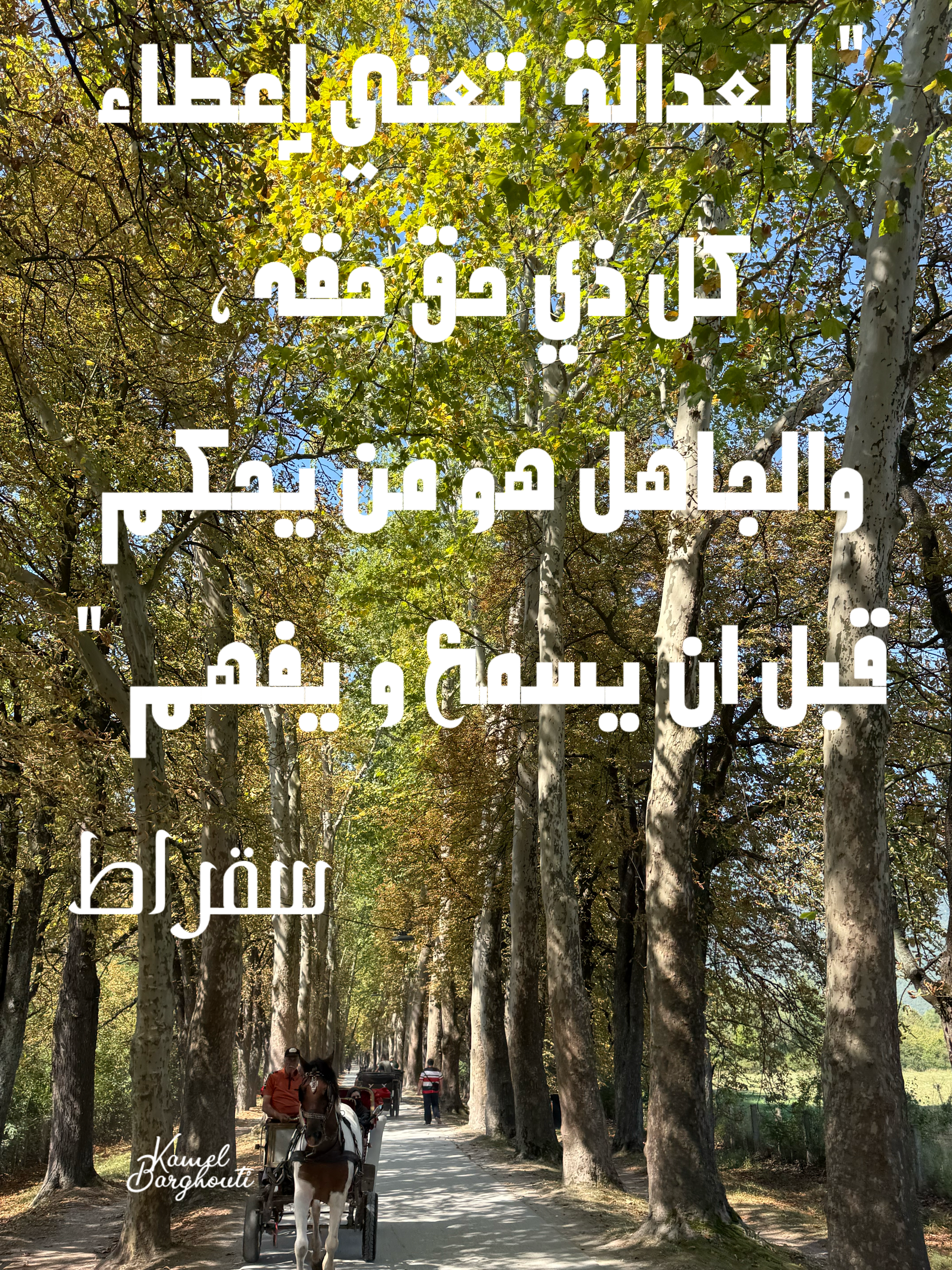 אמת צדק ויושר – ציטוט 1